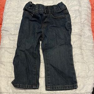 The Children's Place Blue Jeans Elastic Waistband Straight Leg